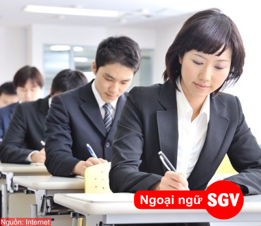 Lệ phí thi JLPT 2023, trung tâm sgv