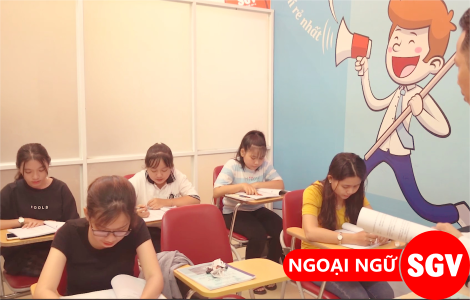 SGV, lộ trình học IELTS cho người mất gốc tại trung tâm SGV Tân Phú