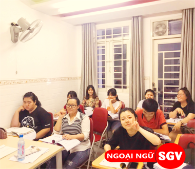 SGV, Lớp tiếng Anh giao tiếp ban ngày ở Thủ Đức