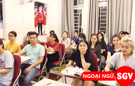 sgv, Lớp tiếng Anh giao tiếp ban ngày Tân Phú