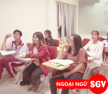 Lớp tiếng Anh giao tiếp học buổi sáng, chiều, tối quận Phú Nhuận, ngoại ngữ sgv