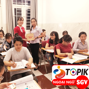 SGV, Lớp tiếng Hàn buổi tối ở quận Tân Bình