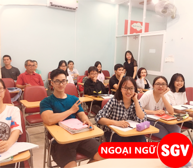 SGV, Lớp tiếng Nhật buổi tối tại SGV Quận 7, HCM