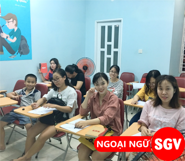 SGV, Lớp tiếng Nhật buổi tối tại SGV quận Phú Nhuận