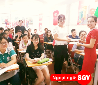 SGV, Lớp tiếng Nhật cho người đi làm quận Thủ Đức