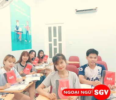 Lớp luyện thi IELTS 5.5 cấp tốc trong 1 tháng tại SGV Thủ Đức, SGV