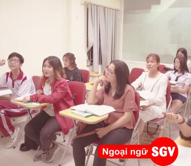 SGV, Luyện thi tiếng Anh vào trường Trần Đại Nghĩa ở đâu