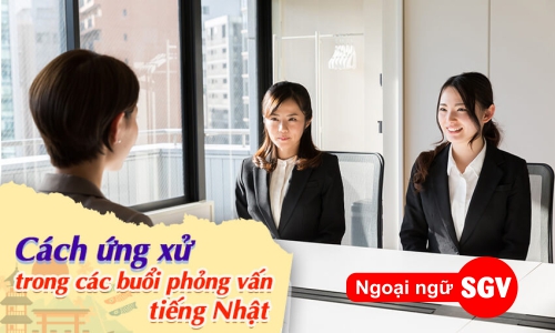 Mẫu hội thoại về phỏng vấn bằng tiếng Nhật, Sgv