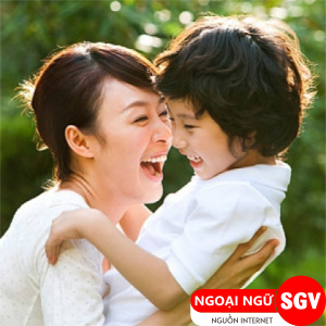 Mẹ yêu con tiếng Nhật là gì, SGV.