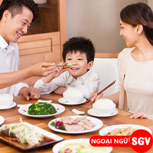 mời ăn cơm trong tiếng Nhật, ngoại ngữ SGV