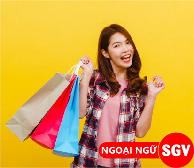 SGV, mua sắm tiếng Nhật là gì