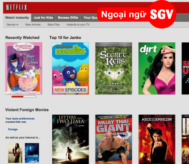 SGV, Netflix là gì