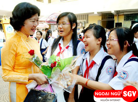 SGV, ngày nhà giáo Việt Nam tiếng Trung là gì