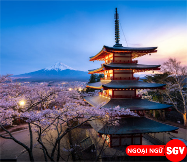 Ngôi chùa trong tiếng Nhật là gì, ngoại ngữ SGV.
