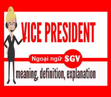 SGV, nguyên phó chủ tịch nước tiếng Anh là gì