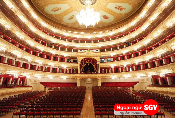 Nhà hát lớn ở Moscow