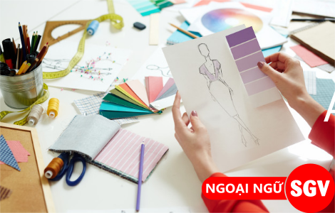 SGV, nhà thiết kế thời trang tiếng anh là gì