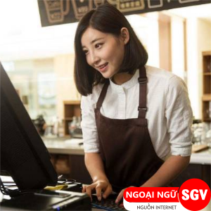Nhân viên bán hàng tiếng Nhật là gì, ngoại ngữ SGV