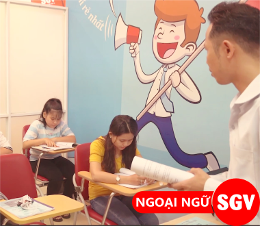 SGV, Nơi học tiếng Anh học phí rẻ cho sinh viên ở Phú Nhuận