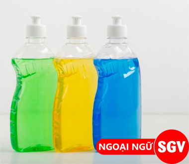 SGV, Nước lau nhà tiếng Anh là gì