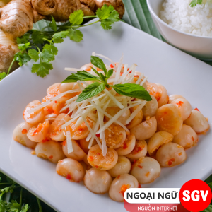 SGV, Quả cà pháo tiếng Anh là gì