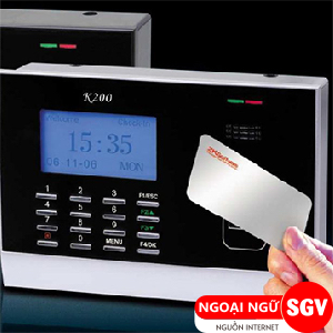 Quẹt thẻ chấm công tiếng Nhật là gì, ngoại ngữ SGV