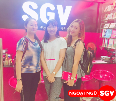 Review trung tâm tiếng Anh SGV Thủ Đức, SGV