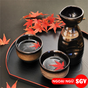 Rượu Sake bao nhiêu độ, ngoại ngữ SGV.