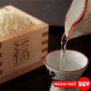 Rượu Sake là gì, ngoại ngữ SGV