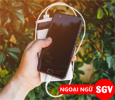 SGV, cục sạc dự phòng tiếng Anh là gì.