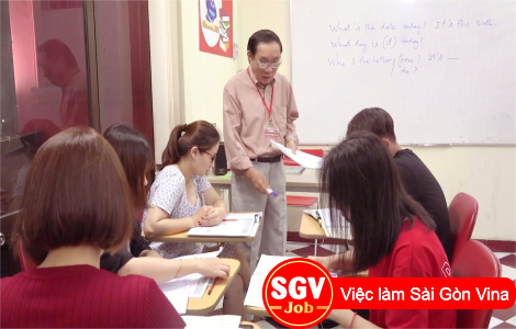 SGV, SGV Lái Thiêu, tuyển giáo viên Toeic