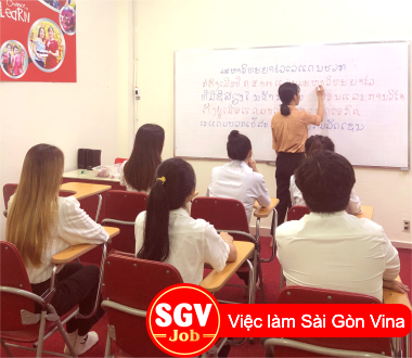 SGV, SGV Tân Phú, tuyển giáo viên tiếng Lào