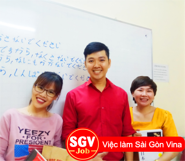 SGV Tân Phú, tuyển giáo viên tiếng Nhật, SGV