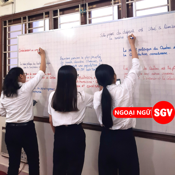 SGV, Trung tâm dạy tiếng Pháp uy tín Tp Biên Hòa, sgv