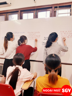 Trung tâm dạy tiếng Thái tốt nhất Thủ Đức, SGV