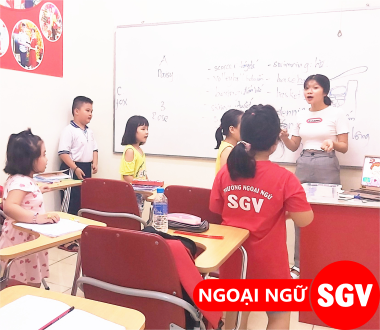 SGV, trung tâm học tiếng Trung cho trẻ em tại Phú Nhuận, SGV