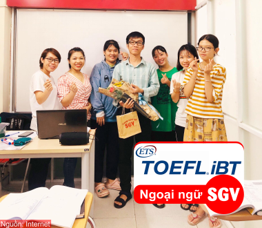 SGV, so sánh TOEFL iBT và TOEFT iTP