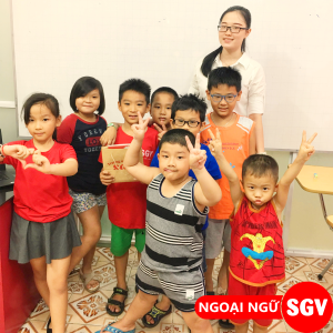 SGV, Starters, Movers, Flyers tại Anh ngữ SGV.kids Quận 7