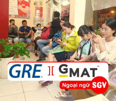 SGV, thi GMAT và GRE