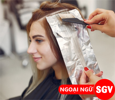 SGV, Tẩy tóc tiếng Anh là gì