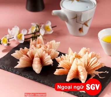 Tên các loại bánh bằng tiếng Trung, ngoại ngữ SGV