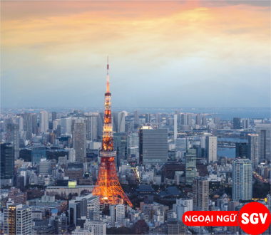 SGV, Tháp Tokyo tiếng Nhật là gì