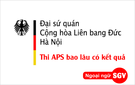 Thi APS bao lâu có kết quả, sgv