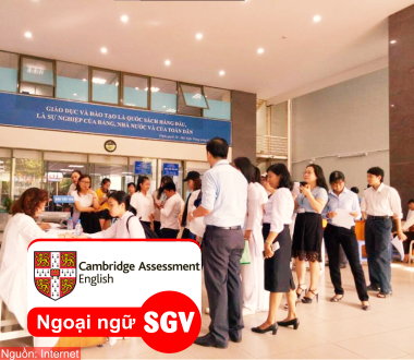 SGV, Thi Cambrige ở Việt Nam