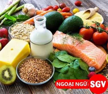 Thực phẩm tiếng Nhật là gì, Sgv