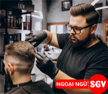 SGV, Tiệm cắt tóc tiếng Anh là gì