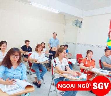 Tiếng Anh cho nhân viên văn phòng quận Phú Nhuận,ngoại ngữ sgv 