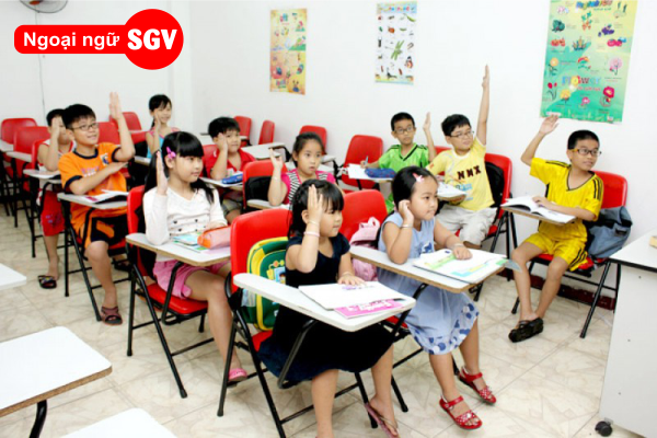 Tiếng Anh cho trẻ em ở Tp Vũng Tàu, sgv