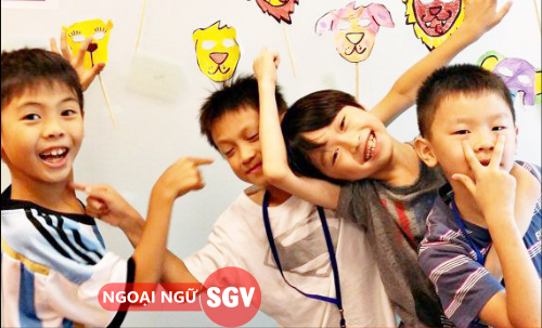 Tiếng Anh hè cho trẻ em ở HCM, sgv