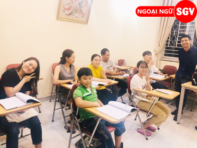 SGV, Tiếng Nhật giao tiếp cho người mới bắt đầu tại Thủ Đức